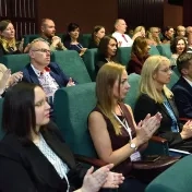 Členovia KFUMM počas 9. medzinárodnej vedeckej konferencie „Economics, Management & Business 2025" (v roku 2025)