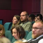 Dr. Korečko a Dr. Miškufová počas 9. medzinárodnej vedeckej konferencie „Economics, Management & Business 2025" (v roku 2025)