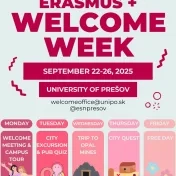 welcome week programme