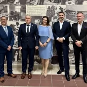 prof. Ing. Hussam Mussa, PhD., prof. Ing. Tomáš Klieštik, PhD., doc. Ing. Sylvia Jenčová, PhD., doc. Mgr. Richard Fedorko, PhD. a prof. PhDr. Radovan Bačík, PhD., MBA, LL.M. počas 25. výročia založenia Katedry ekonomiky FPEDAS Žilinskej univerzity v Žiline (v roku 2025) prof. Ing. Hussam Mussa, PhD., prof. Ing. Tomáš Klieštik, PhD., doc. Ing. Sylvia Jenčová, PhD., doc. Mgr. Richard Fedorko, PhD. a prof. PhDr. Radovan Bačík, PhD., MBA, LL.M. počas 25. výročia založenia Katedry ekonomiky FPEDAS Žilinskej univerzity v Žiline (v roku 2025)