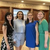 doc. Vašaničová, doc. Jenčová, Dr. Košíková, Dr. Miškufová čas konferencie v Ríme (v roku 2025)