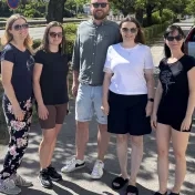 Dr. Miškufová, Dr. Košíková, Dr. Korečko, doc. Jenčová a doc. Vašaničová počas konferencie v Ríme (v roku 2025)