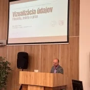 Prednáška "Vizualizácia údajov" (v roku 2025)
