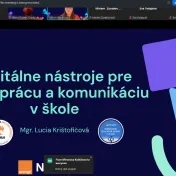 Digitálne nástroje pre spoluprácu a komunikáciu v škole