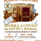 hodina v kaplnke