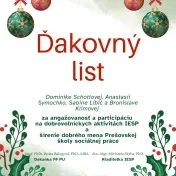 Ďakovný list