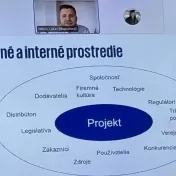 Prednáška spoločnosti KPMG na tému "Projektový manažment"