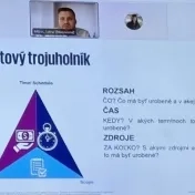 Prednáška spoločnosti KPMG na tému "Projektový manažment"