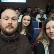 Dr. Korečko, Dr. Košíková a Dr. Miškufová na podujatí Zborovňa - konferencia pre STEM pedagógov (v roku 2026)