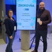 Dr. Košíková a Dr. Korečko na podujatí Zborovňa - konferencia pre STEM pedagógov (v roku 2026)