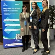 doc. Vašaničová, doc. Jenčová a Dr. Matijová počas konferencie Digitálna budúcnosť (v roku 2026)