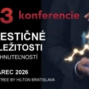 Konferencia Investičné príležitosti do nehnuteľností (v roku 2026)