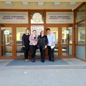 prof. Mirabela Matei, prof. Maria Madela Abrudan a členky KTHM