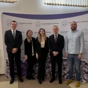 Dr. Miškufová, Mgr. Melnyk, Dr. Korečko a predstavitelia spoločnosti Partners Michal Kozák a Richard Wagner (v roku 2026)