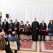 doc. Vašaničová počas udeľovania striebornej medaily za významný prínos pre rozvoj Prešovskej univerzity v Prešove (v roku 2026)