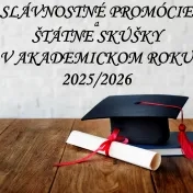 Štátne skúšky a slávnostné promócie 2025/2026