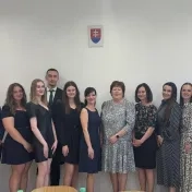 doc. Jenčová, doc. Vašaničová a Dr. Miškufová počas štátnych skúšok v akademickom roku 2025/2026 (v roku 2026)