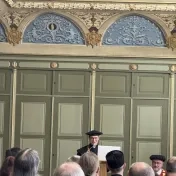 prof. Peter Dubovský, Th.D., SJ počas udelenia titulu DOCTOR HONORIS CAUSA (v roku 2026)