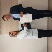 dr hab. Mariusz Ruszel z poľskej Rzeszow University of Technology na Erasmus+ mobilite na FMEO