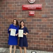 doc. Jenčová a doc. Vašaničová na konferencii "Współczesne wyzwania w administracji publicznej i biznesie" na Ekonomickej univerzite v Katoviciach (v roku 2026)