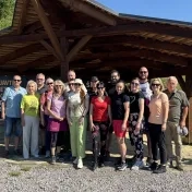 Členovia KFUMM počas workshopu "Predikcia rozvoja a konkurencieschopnosti v cestovnom ruchu" na Hrade Šariš (v roku 2026)