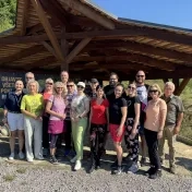 Členovia KFUMM počas workshopu "Predikcia rozvoja a konkurencieschopnosti v cestovnom ruchu" na Hrade Šariš (v roku 2026)