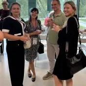 Dr. Košíková, doc. Vašaničová, Dr. Miškufová a doc. Dr. Ing. Miroslav Hudec (VŠB - TU Ostrava, EUBA) počas konferencie MME 2026 v Ostrave (v roku 2026)