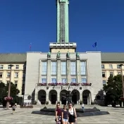Dr. Miškufová, doc. Vašaničová a Mgr. Melnyk počas konferencie MME 2026 v Ostrave (v roku 2026)
