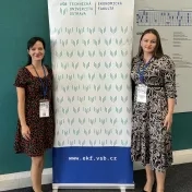 doc. Vašaničová a Dr. Košíková počas konferencie MME 2026 v Ostrave (v roku 2026)