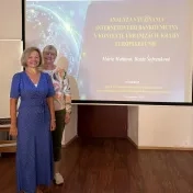 Dr. Matijová a doc. Šofranková počas workshopu v rámci projektu KEGA 014/PU-4/2024 (v roku 2026)