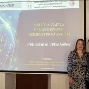 Dr. Košíková a Dr. Miškufová počas workshopu v rámci projektu KEGA 014/PU-4/2024 (v roku 2026)