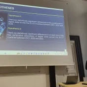 doc. Šofránková počas konferencie 48th RSEP 2026 v Ríme (v roku 2026)