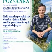 Prednáška prof. Ivanová