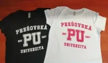 Dámske tričko Prešovskej univerzity