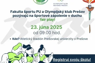 POZVÁNKA: Beh olympijského dňa v duchu fair play