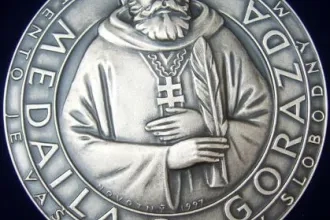 Veľká medaila sv. Gorazda udelená prof. Podhájeckej (In memoriam)