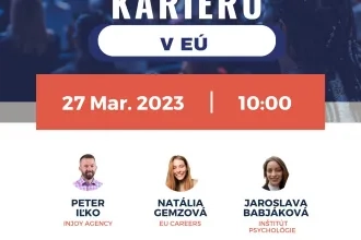 Naštartuj svoju kariéru v EÚ