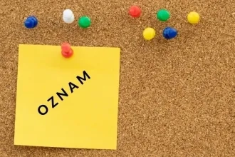 Oznam vrátení alikvotnej časti
