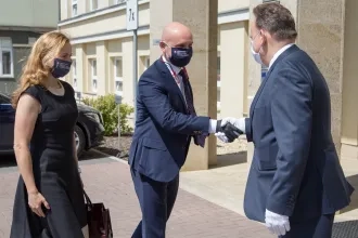 Prešovskú univerzitu navštívil minister školstva  Branislav Gröhling