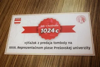 Výťažok z plesu poputoval na transparentný účet Prešova