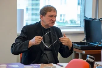 Hostia letnej školy rusínskeho jazyka a kultúry - ThLic. František Krajňák a Bc. Nikola Škvarová