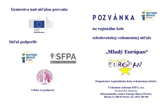 Súťaž "Mladý Európan"