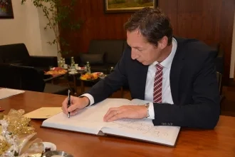 Nový predseda PSK navštívil Prešovskú univerzitu