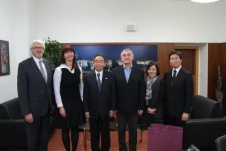 Návšteva japonského veľvyslanca J.E. Akio Egawa