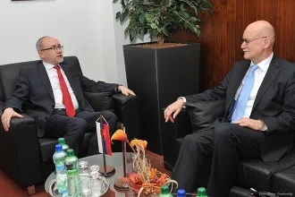 Veľvyslanec Ruskej federácie A.L. Fedotov na Prešovskej univerzite