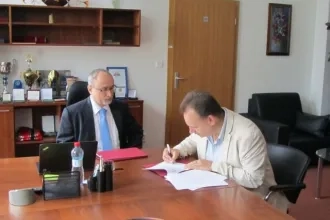 Odovzdávanie agendy novému rektorovi Prešovskej univerzity v Prešove