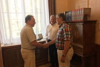 Rektor sa poďakoval za dlhoročnú spoluprácu