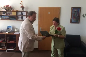 Priateľské stretnutie pri príležitosti odchodu do dôchodku