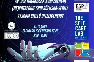Program - XV. doktorandská konferencia