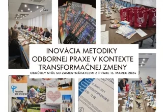 Fotodokumentácia - Svetový deň sociálnej práce - Okrúhly stôl so zamestnávateľmi z praxe